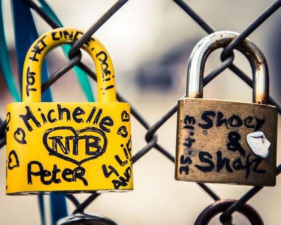 Rituel du retour affectif avec cadenas pour raviver l'amour